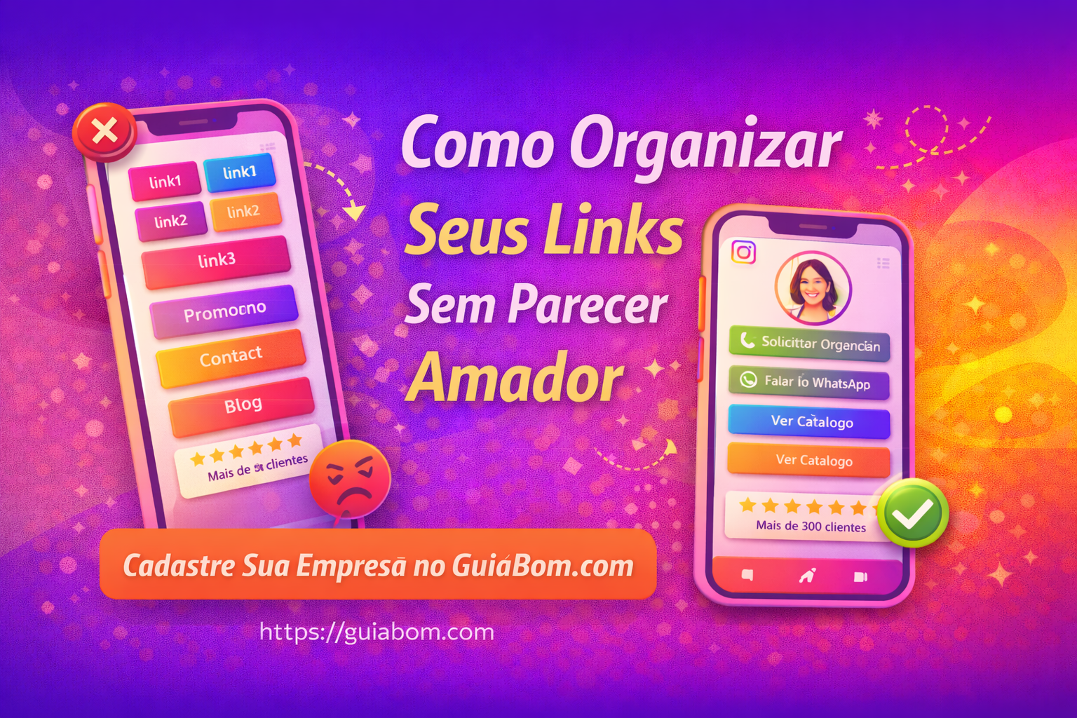 Como Organizar Seus Links Sem Parecer Amador